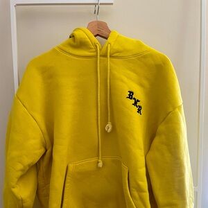Born & Raised Yellow Hoodie